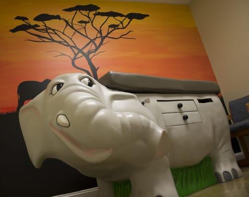 Our fun pediatrics rooms help make your child's visit more enjoyable.