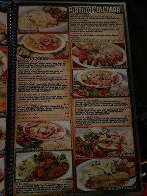 El Patio Menu