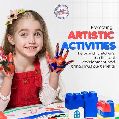 Integrating artistic activities from early childhood  is essential for the complete development of the child.