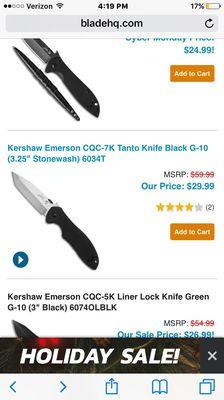 He had this knife priced at 67 dollars. It's a shame that people who want a good knife for a good price are over paying. such a shame