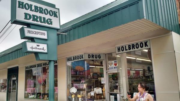 The store front of Holbrook Drug