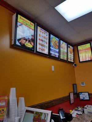 Inside menu