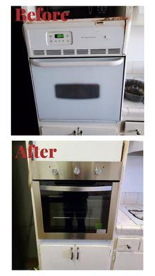 Electric built-in wall oven