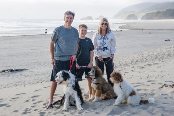 Taum Hemmingsen & Family - Owner/Founder - Marketline Mortgage (including furry family members).