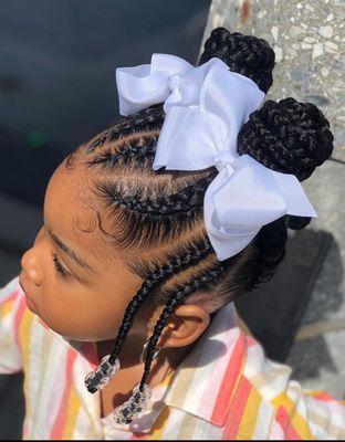 Kids braids - Natural hair