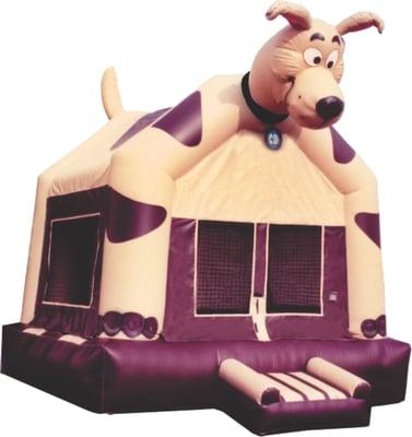 Crazy Big Dog Bounce House Rental by Bouncey House Rentals Roseville