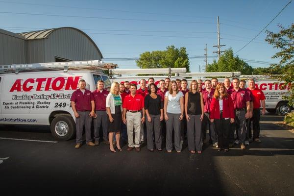 Action- Group photo