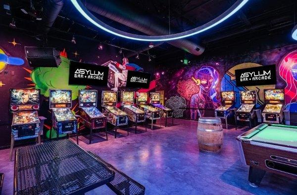 Asylum Bar + Arcade