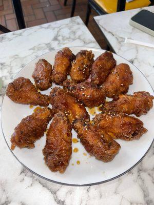 Soy Garlic Chicken Wings