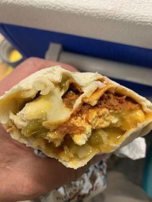 Carne Adovada Burrito