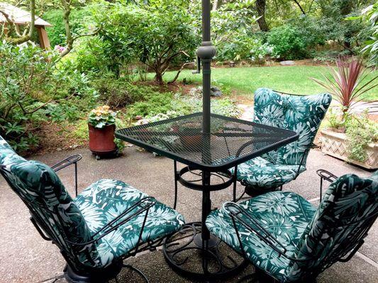 Patio furniture