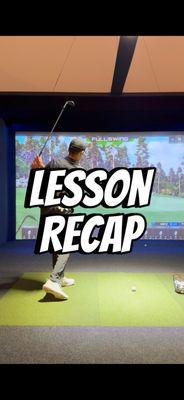 I provide all my students with a post lesson recap video.