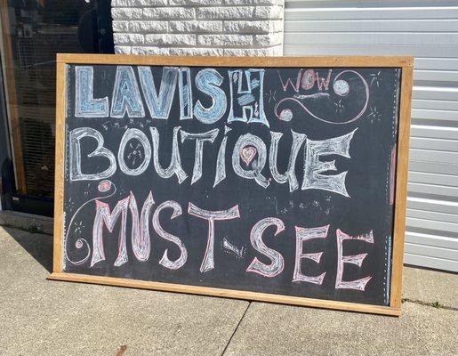 Lavish Boutique inside