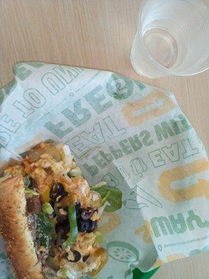 Cheesy Garlic Steak a la evurythun @Subway