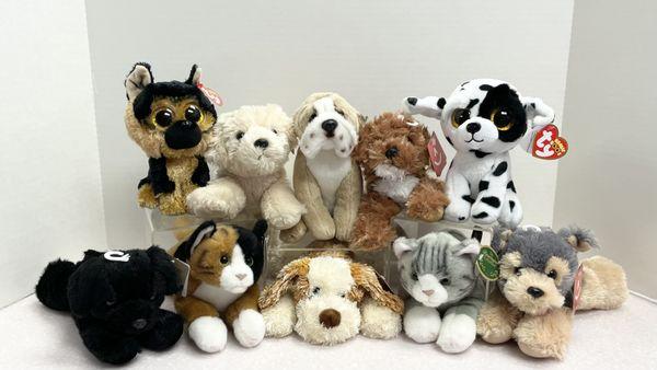 Every doll needs a furry friend companion! This is only a small selection of the many dogs and cats you can choose from! Stop & adopt  today