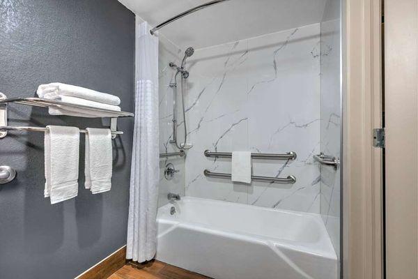 Guest room bath (accessible)