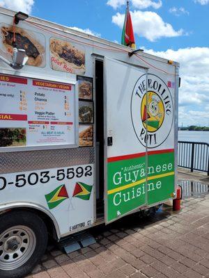 Guyanese food truck