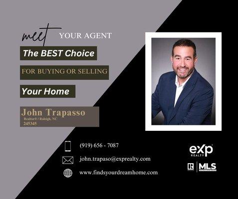 Contact John for all your Real Estate Needs and/or Questions!!