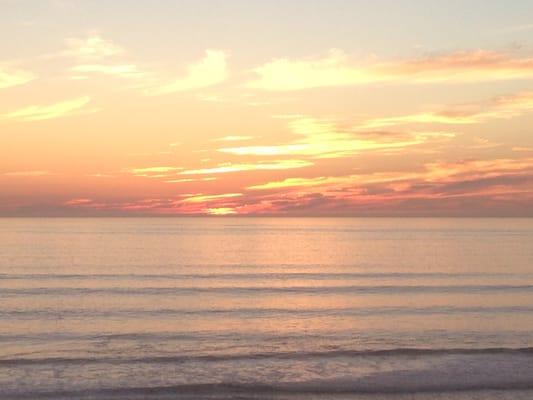 SUNSET ON THE MONTEREY BAY