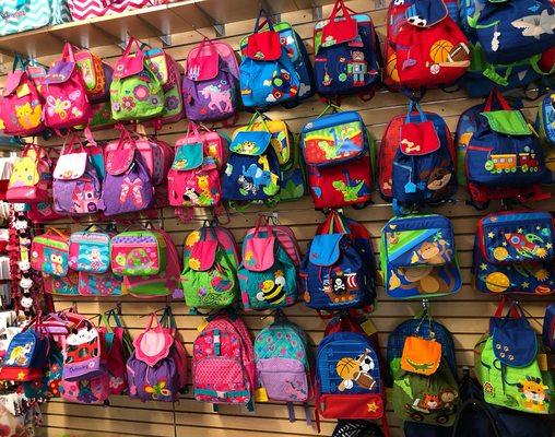 Backpacks and lunch boxes galore!