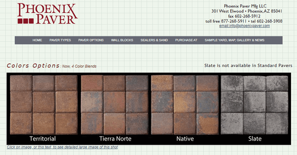 Phoenix paver