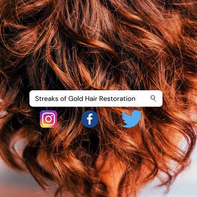 Streaks of Gold Hair Restoration