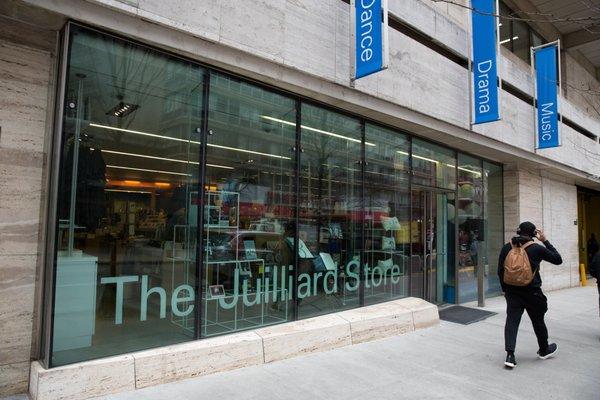 The Juilliard Store on West 66th Street between Broadway and Amsterdam Ave.