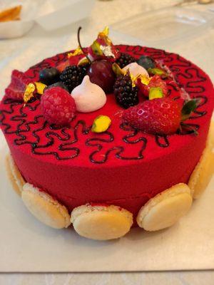 Cassis (currant) Cake