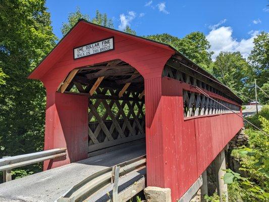 Chiselville Covered Bridge