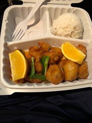 Orange chicken