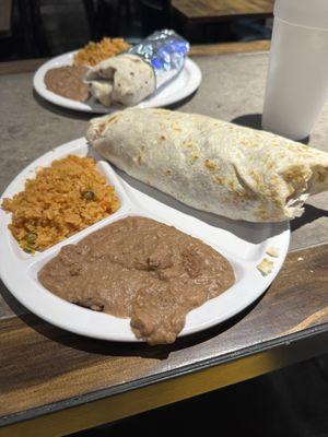 Giant Burrito Dinner