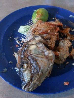 Fried tilapia :)