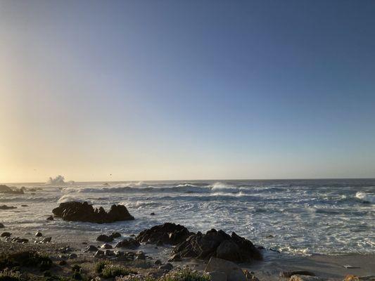 Mid day ocean view