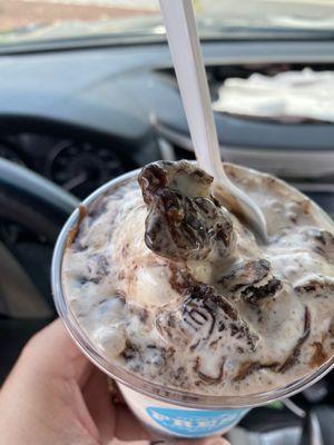 James Brownie frozen custard