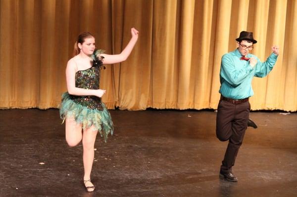 The Grinch performed by the Teenage Ballroom Class