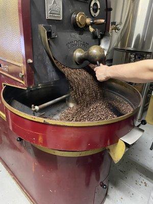 Smelly Cat Coffee roaster