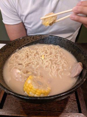 Tonkotsu Ramen with original noodles