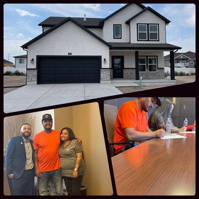 CONGRATULATIONS TO THESE FIRST TIME HOME BUYER'S ON THIER DREAM HOUSE