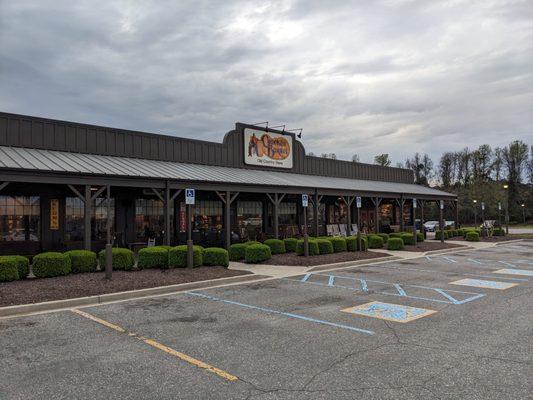 Cracker Barrel in the morning, Murrell's Inlet SC