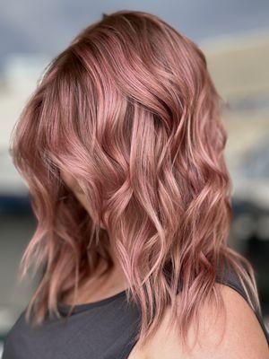 Pink Gold by Ares Instagram : @Hairbend