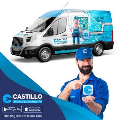 App Store: http://bit.ly/castilloplumbing Google Play: https://bit.ly/2IofQoB  +1 (415) 670-0661  https://castilloplumbinginc.com/