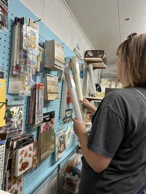 Inside the store