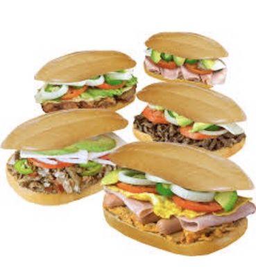 Tortas mexicanas