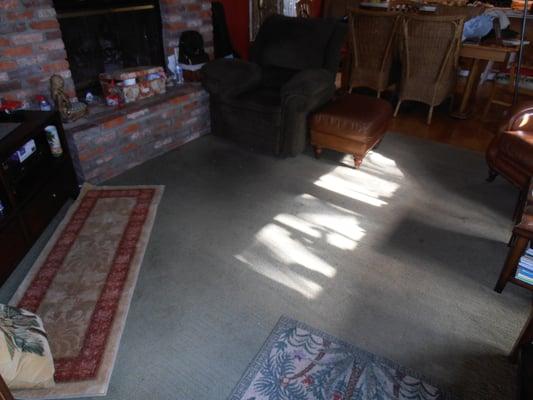 room before bamboo hardwood floor installation