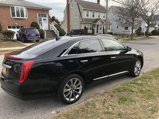 Beautiful brand new Cadillac XTS for long Island limo and car service