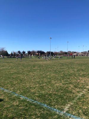 Kiddos soccer game!