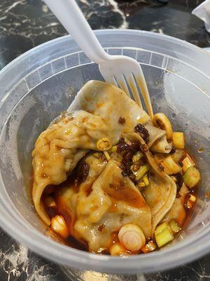 Dumpling with Chili Oil