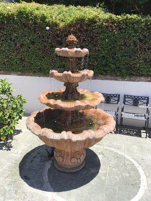 We'll clean your fountain. Monthly service available.