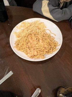 Chicken Lo Mein Combo Meal