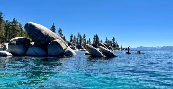 Sand Harbor morning paddle